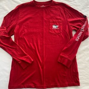 Boys Vineyard Vines Christmas shirt size XL